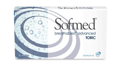 Sofmed breathables advanced toric 6 Pack