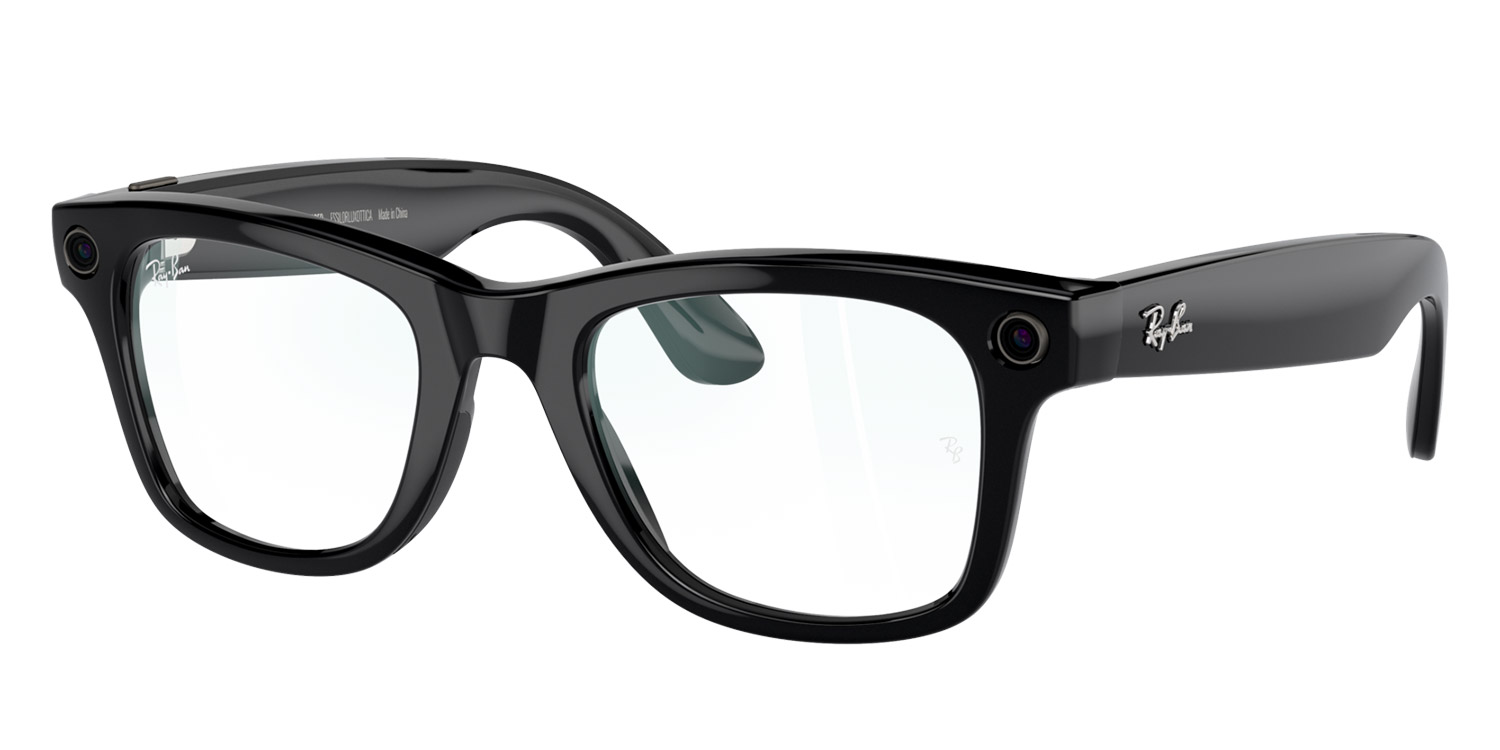 Ray-Ban® Meta Wayfarer Small large view angle 3