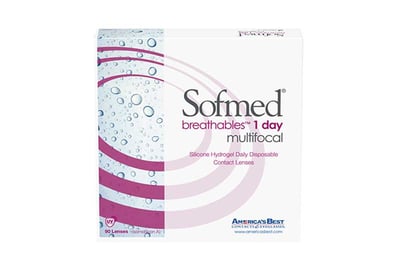 Sofmed Breathables 1-Day Multifocal Low Add 90 Pack