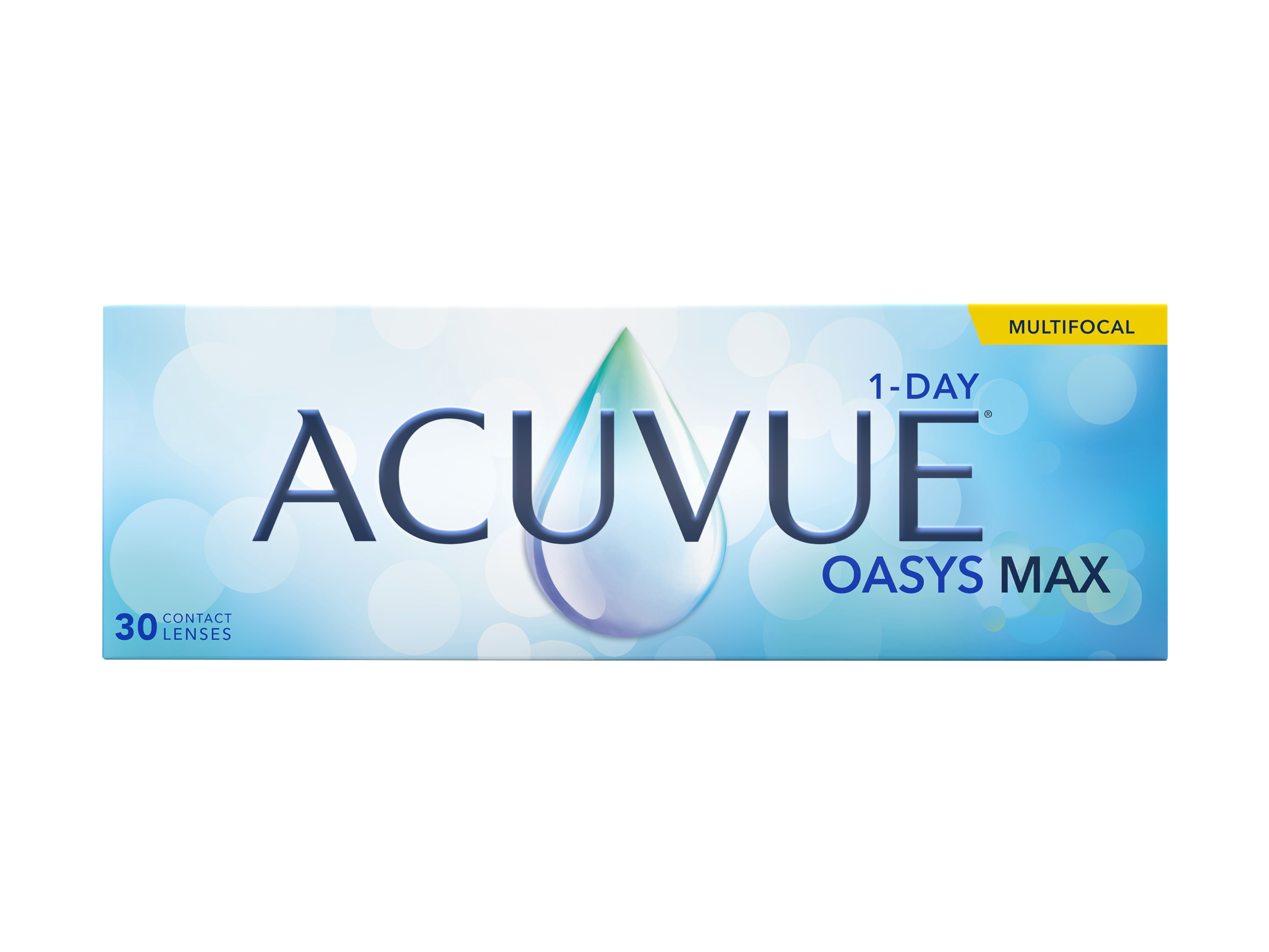 Acuvue Oasys Max 1-Day Multifocal Low Add 30 Pack large view angle 0